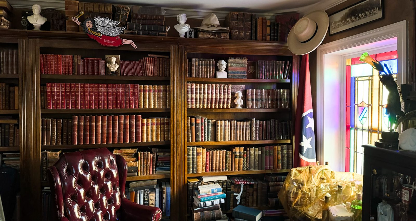 A reading room at Landmark