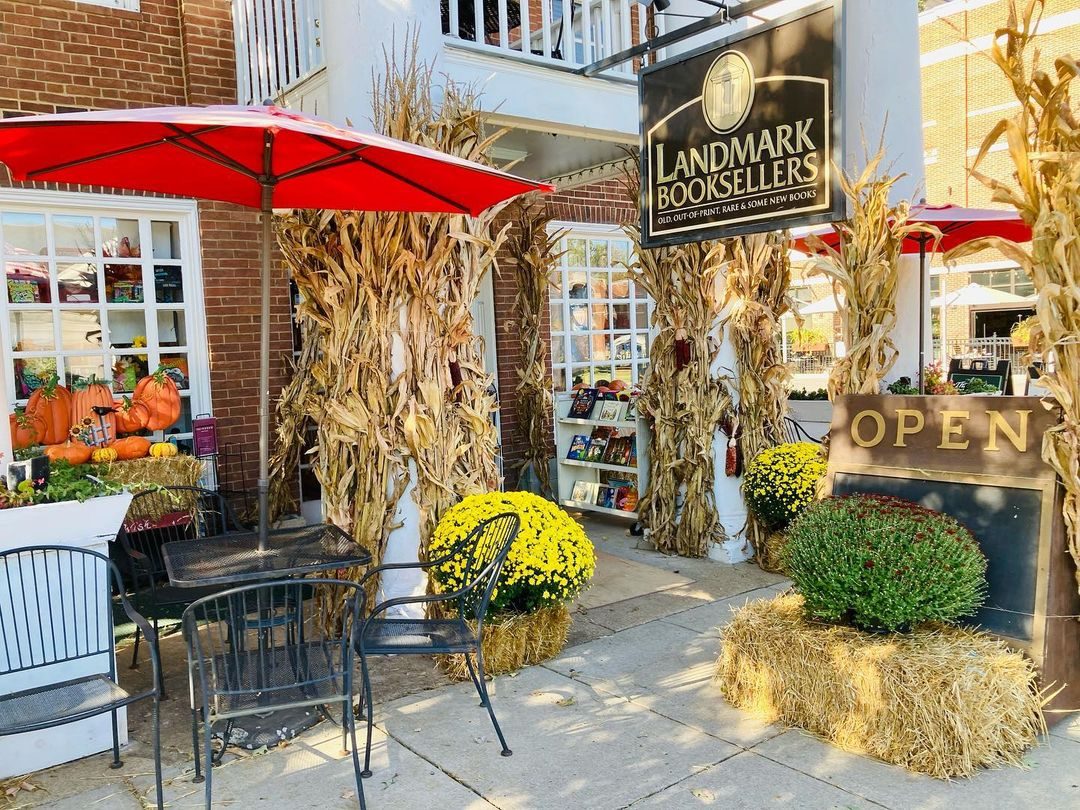 Pumpkinfest in downtown Franklin, outside Landmark Booksellers