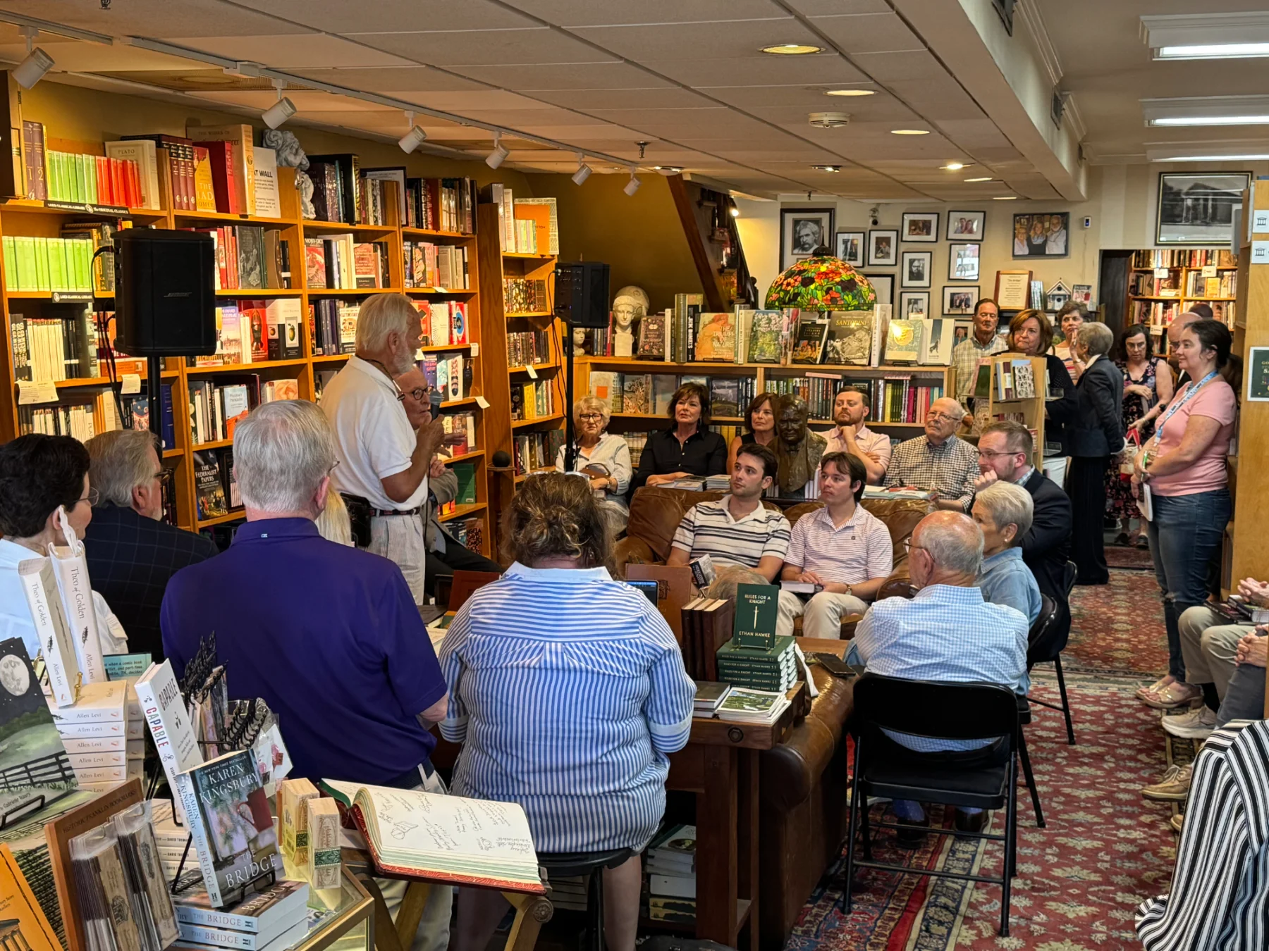 Former Tennessee Sen. Lamar Alexander Visits Franklin to Promote His Book on Politics