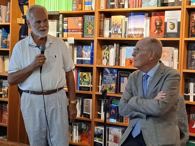 Former Governor Talks Service, Decency at Book Signing