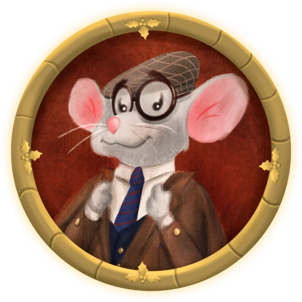 Professor Thadamouse Portrait